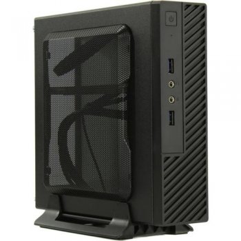 Корпус Desktop Powerman <ME100S-BK> Mini-ITX 120W (24+4пин)