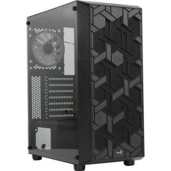 Корпус Aerocool Hive-G-BK-v2 черный без БП ATX 4x120mm 2x140mm 1xUSB2.0 2xUSB3.0 audio bott PSU