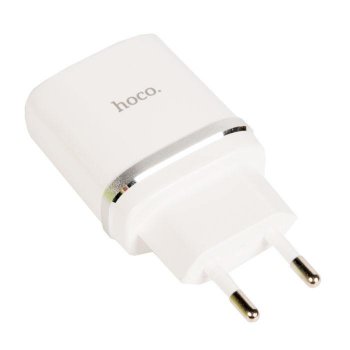 Зарядка USB-устройств 6931474716262 HOCO c12Q Smart QC3.0, один порт USB, 5V, 3.0A, белый