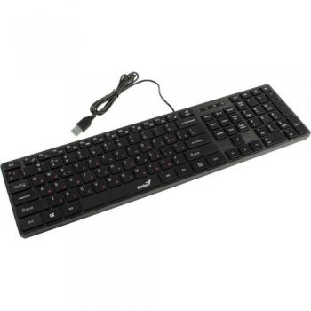 Клавиатура Genius SlimStar 126 Black <USB> 104КЛ (31310017402)
