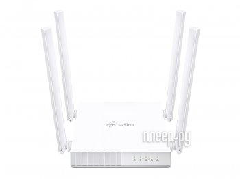 Маршрутизатор TP-LINK <Archer C24> Wireless Router (4UTP 100Mbps, 1WAN, 802.11b/g/n/ac, 433Mbps)