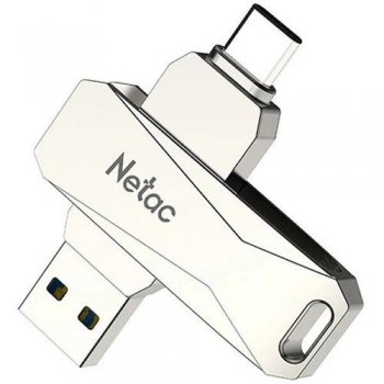 Накопитель USB Netac <NT03U782C-032G-30PN> USB3.0/USB-C OTG Flash Drive 32Gb (RTL)