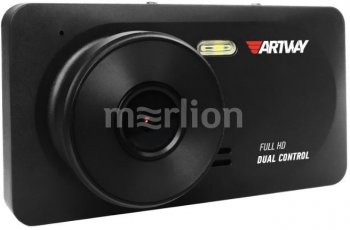 Автомобильный видеорегистратор Artway AV-535 (2xCam,1920х1080/640x480,170°/90°,3.2",G-sens, microSDHC, USB, мик,Li-Ion)