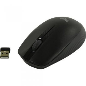 Мышь беспроводная Logitech Wireless Mouse M190 Charcoal <910-005905/910-005902/910-005923> (RTL) USB 3btn+Roll