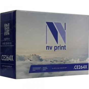 Картридж NV-Print аналог CE264X для HP LJ Color CM4540 MFP