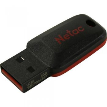 Накопитель USB Netac <NT03U197N-008G-20BK> USB2.0 Flash Drive 8Gb (RTL)