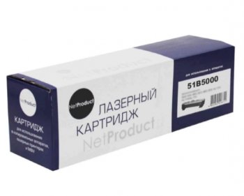 Картридж NetProduct (N-51B5000) для Lexmark MS/MX317/417/517/617, 2,5K