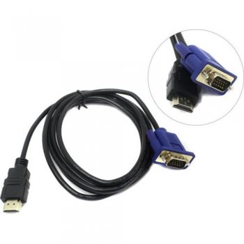 Кабель KS-is <KS-440> HDMI (M) -> VGA (15M) 1.8м