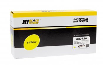 Картридж Hi-Black W2072A для (HB-W2072A) HP CL 150a/150nw/MFP178nw/179fnw, 117A, Y, 0,7K