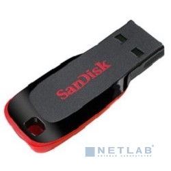 Накопитель USB SanDisk 32Gb Cruzer Blade SDCZ50-032G-B35 {USB2.0, Black/Red}