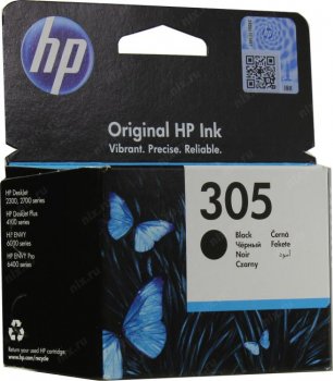 Картридж HP 305 3YM61AE черный (120стр.) (17.9мл) для DJ 2320/2710/2720