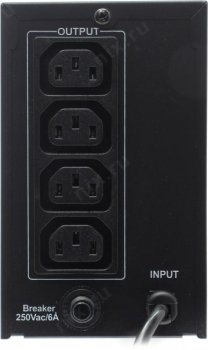 Источник бесперебойного питания Exegate EP285586RUS ExeGate SpecialPro Smart LLB-600.LCD.AVR.C13 <600VA/360W, LCD, AVR, 4*IEC-C13, Black>