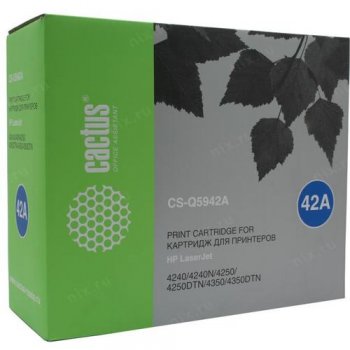 Картридж Cactus CS-Q5942A для HP LJ 4250/4350