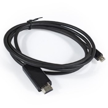 Кабель Exegate <EX-CC-mDP-HDMI-1.8> miniDP(M) -> HDMI(M) 1.8м <EX284918RUS>