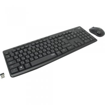 Комплект клавиатура + мышь Logitech Wireless Combo MK295 (Кл-ра, FM,USB+Мышь 3кн,Roll ,FM,USB) <920-009807>