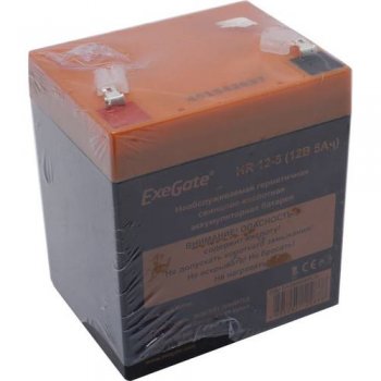Аккумулятор для ИБП ExeGate HR 12-5 (12V, 5Ah) <EX285949RUS>