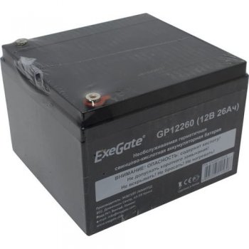 Аккумулятор для ИБП ExeGate GP12260 (12V, 26Ah) <EX282972RUS>