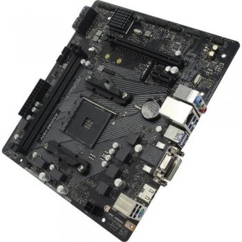 Материнская плата ASRock A520M-HDV (RTL) AM4 <A520> PCI-E Dsub+DVI+HDMI GbLAN SATA MicroATX 2DDR4