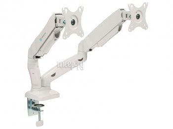 Кронштейн для мониторов Onkron G160W белый 13"-32" макс.16кг настольный поворот и наклон верт.перемещ.