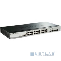 Коммутатор D-Link DGS-1510-28X/A1A PROJ управляемый стекируемый SmartPro с 24 портами 10/100/1000Base-T и 4 портами 10GBase-X SFP+