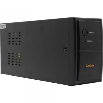 Источник бесперебойного питания 850VA Exegate Power Back <BNB-850> <EP285474RUS> Schuko, защита телефонной линии/RJ45, USB