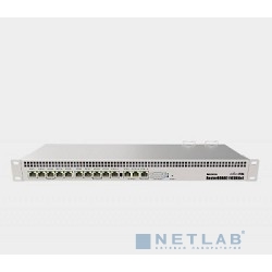 Маршрутизатор MikroTik RB1100DX4 Dude Edition , в стойку, 13x 1G Ethernet, 2x SATA3, 2x M.2, 60Gb SSD