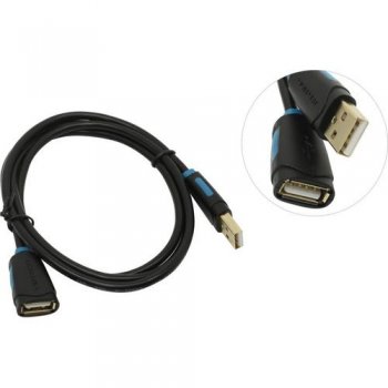 Кабель Vention <CBCBF> USB 2.0 A-->A 1м