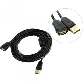 Кабель Vention <CBCBJ> USB 2.0 A-->A 5м