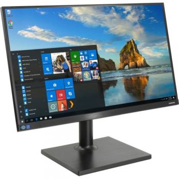 Монитор 23.8" Samsung F24T450FQI с поворотом экрана (IPS, 75Hz, LCD, 1920x1080, HDMI, DP, USB2.0 Hub)