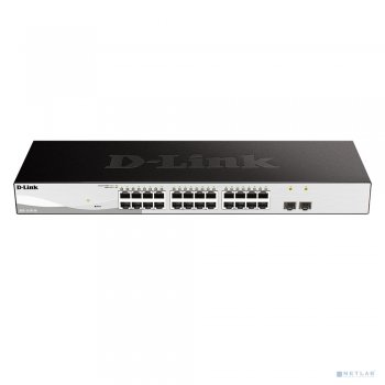 Коммутатор D-Link <DGS-1210-26 /FL1A> управляемый (24UTP 1000Mbps + 2SFP)