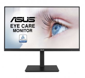 Монитор 27" ASUS VA27DQSB BK с поворотом экрана (LCD, 1920x1080, D-Sub, HDMI, DP, USB2.0 Hub)
