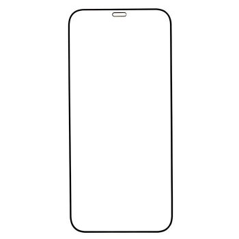 Защитное стекло для смартфона iPhone 12 Full Glue Premium Krutoff для Apple iPhone 12, Apple iPhone 12 Pro, черный