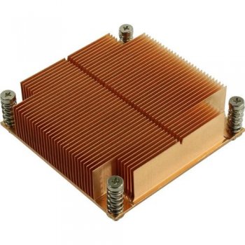 Радиатор Exegate EX286163RUS для процессора ExeGate ESNK-0047.1U.2011/2066.Cu (Медный, socket LGA2011/2066, TDP 100W, 435г, на винтах, с термопастой,