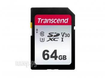 Карта памяти 64Gb - Transcend SDXC 330S TS64GSDC330S