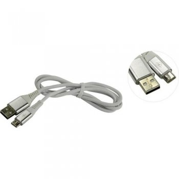 Кабель Smartbuy <iK-3112ERG white> USB AM --> USB-C M 1м