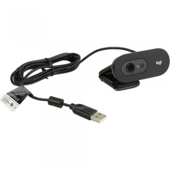 Веб-камера Logitech C505 HD Webcam (USB2.0, 1280x720, микрофон) <960-001364>