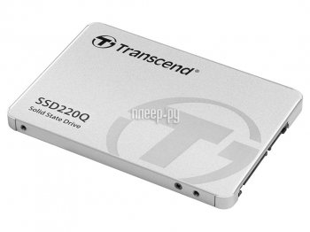 Твердотельный накопитель (SSD) Transcend SATA-III 500GB TS500GSSD220Q 220Q 2.5" 0.19 DWPD