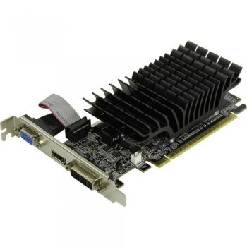 Видеокарта 1024 Мб <PCI-E> GDDR3 AFOX AF210-1024D3L5-V2 (RTL) D-Sub+DVI+HDMI <GeForce G210>