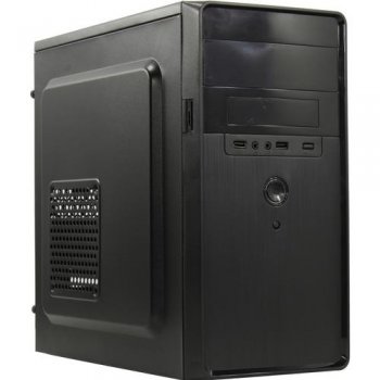 Корпус Exegate EX286427RUS Minitower ExeGate BA-309-500W-8 (mATX, БП AA500 с вент. 8см, 2*USB, HD аудио, черный)