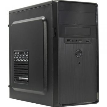 Корпус Exegate EX286412RUS Minitower ExeGate BA-309 (mATX, без БП, 2*USB, HD аудио, черный)