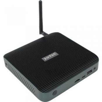 Barebone система Zotac ZBOX edge CI341 <ZBOX-CI341-BE> (Celeron N4100, 2.4 ГГц, HDMI, DP, 2xGbLAN, WiFi, BT, 2DDR4 SODIMM)