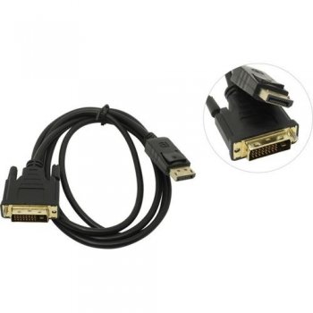 Кабель KS-is <KS-453-1.8> DisplayPort (M)-> DVI (25M) 1.8м