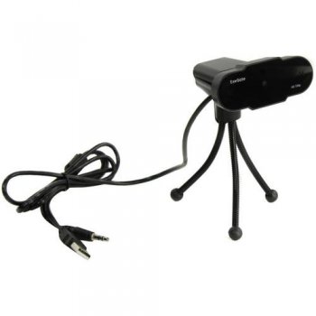 Веб-камера ExeGate BlackView C525 HD <EX287386RUS> (USB2.0, 1280x720, микрофон, трипод)