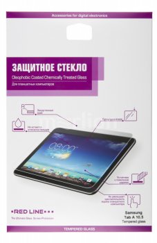 Стекло защитное для Samsung Galaxy Tab A 10.5 Red Line Tempered Glass УТ000016496