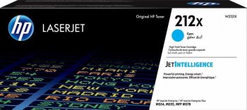 Картридж HP 212X W2121X голубой (10000стр.) для CLJ Enterprise M554/M555