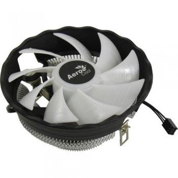 Вентилятор Aerocool Air Frost Plus Soc-AM5/AM4/1151/1200/1700 черный 3-pin 24dB Al 110W 360gr Ret (AIR FROST PLUS FRGB 3P)