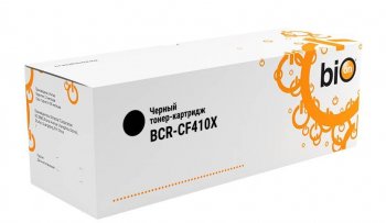 Картридж Bion CF410X для HP Color Laserjet Pro M452dw/452dn/452nw/MFP M477fdn/M477fnw/M477dw (6500 стр.), Черный, с чипом