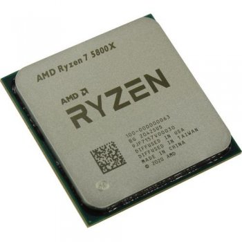 Процессор AMD Ryzen 7 5800X (100-000000063) 3.8 GHz/8core/4+32Mb/105W Socket AM4