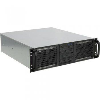 Корпус для монтажа в стойку Server Case 3U Procase <RE306-D0H14-C-48> Black MicroATX, без БП
