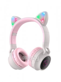 Наушники с микрофоном Hoco CAT W27 Gray (Bluetooth 5.0)